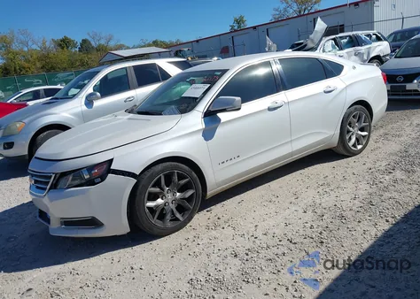 2016 Chevrolet Impala 2Lt из США, поврежденный, VIN 2G1115S39G9201054